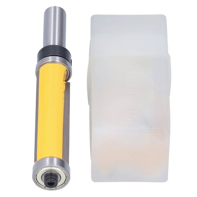 Flush Trim Router Bit Top and Bottom Double Bearing Cutter Tool for