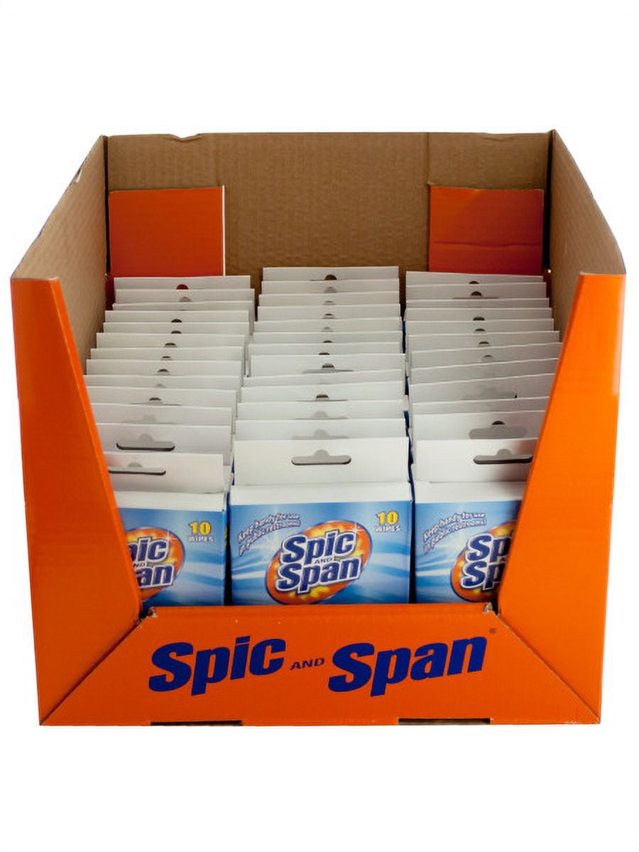 Flushable Sanitary Seat Wipes Countertop Display, 48 Count