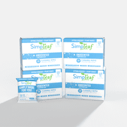 Flushable Unscented Single Pack Wet Wipes | Eco-Friendly Paraben & Alcohol Free | Hypoallergenic & Safe for Sensitive Skin | Soothing Aloe Vera Formula | 30 x 4 Single Pack Wipes