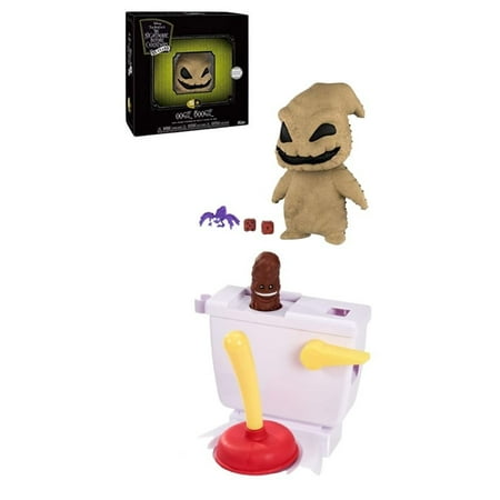 Flushin' Frenzy + Nightmare Before Christmas - Oogie Boogie Collectible Figure, Pack of 2