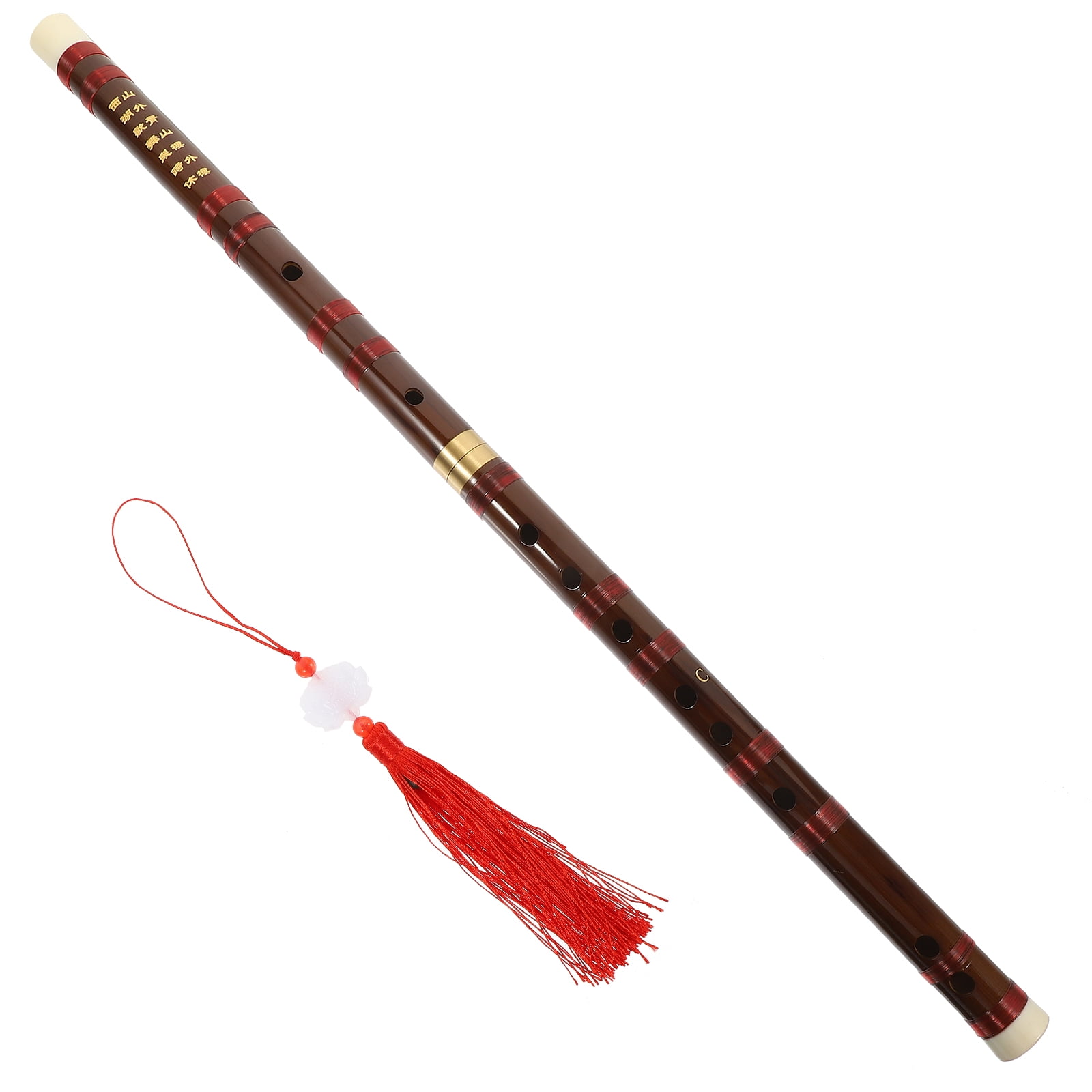 Flute Chinese Instrument Dizi Wood Woodwind Musical China Kids Practicing Wind Clarinet Whistle Vertical Long