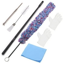 Flute Cleaning Care Kit Instrument Tool Set with Soft Brush and Cloth Accessories