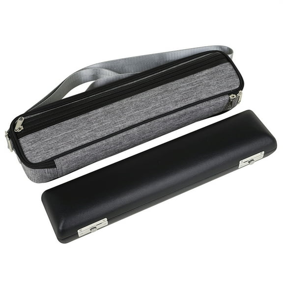 Flute Handbag Box PU1eatherFlute for Case for Western Concert Waterproof Flute Storage Bag with Adjustable Shoulder St