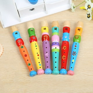 02 015 apprentissage de la musique flûte en bois jouet enfant flûte  instrument jouet pour garçons 7467366217160