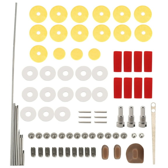 Flute Pads Replacement Flute Repair Set, Metal Flute Accessory, Practical For Flute Lovers Musician