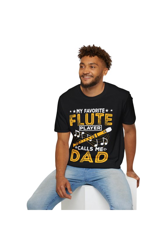 Flute Player Calls Me Dad Expert Musician Music Lover Shirt