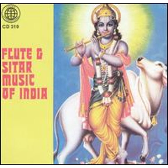 Flute & Sitar Music of India (CD) by Vijay Raghav Rao/Alla Rakha