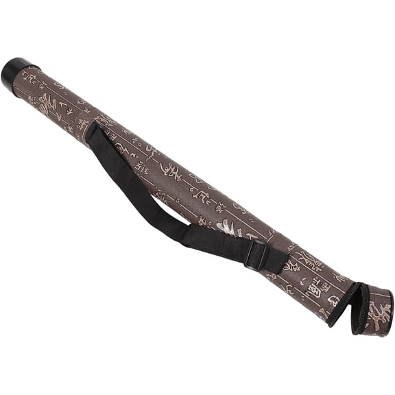 Raindrops Dark Brown Flute Case Music Instrument Bag with Set