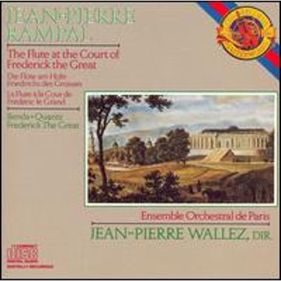 Pre-Owned The Flute at the Court of Frederick the Great (CD 0074643970228) by Jean-Pierre Rampal (flute), Ensemble Orchestral de Paris