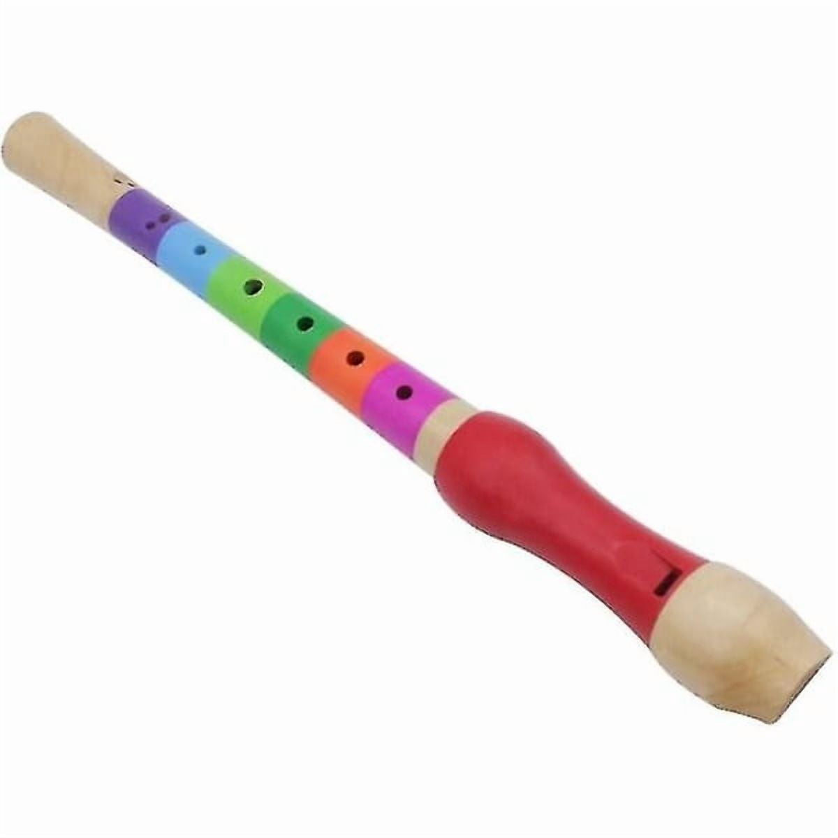 Flute for children made of wood, lightweight recorders for children, educational wooden flutes for children