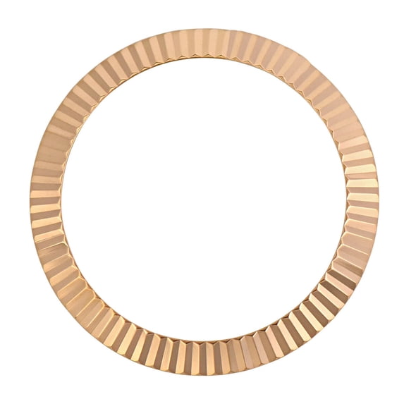 Fluted Bezel, 41mm, Rose, Compatible With 41mm Rolex Datejust II 116300 ...