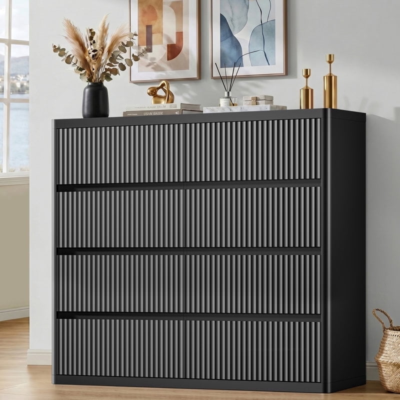 Tvilum, Dresser, Loft 8 Drawer Double, Adult, Truffle - Walmart.com