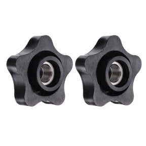 Fluted Knob, 3/8"-16 Fluted Knob with Stainless Steel Insert