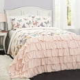 thumbnail image 1 of Flutter Butterfly 2 Piece Quilt Set by Triangle Home Fashions, 1 of 11