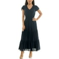 thumbnail image 1 of Nanette Lepore Women's Flutter Sleeve Midi Dress, Sizes XS-XXXL, 1 of 6