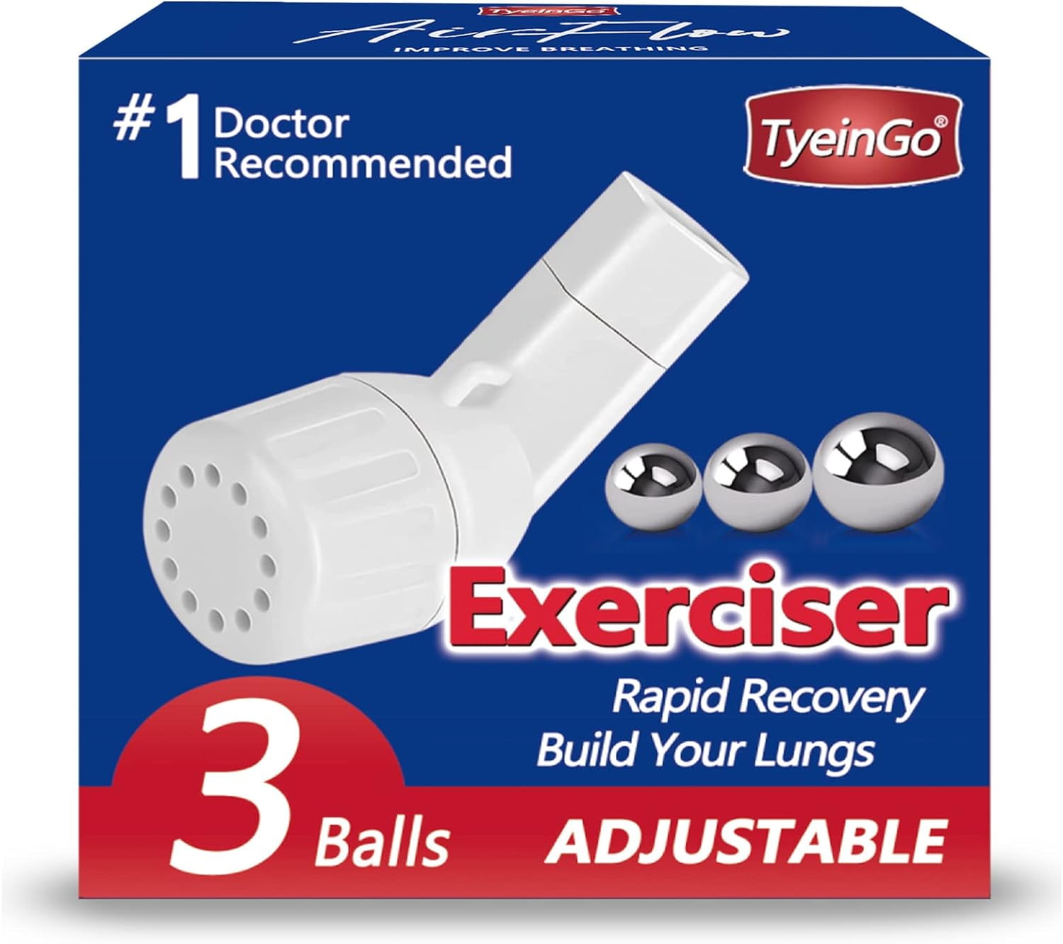 Flutter Valve for Lungs, Lung Trainer, Lung Exerciser Device EXPIRATORY