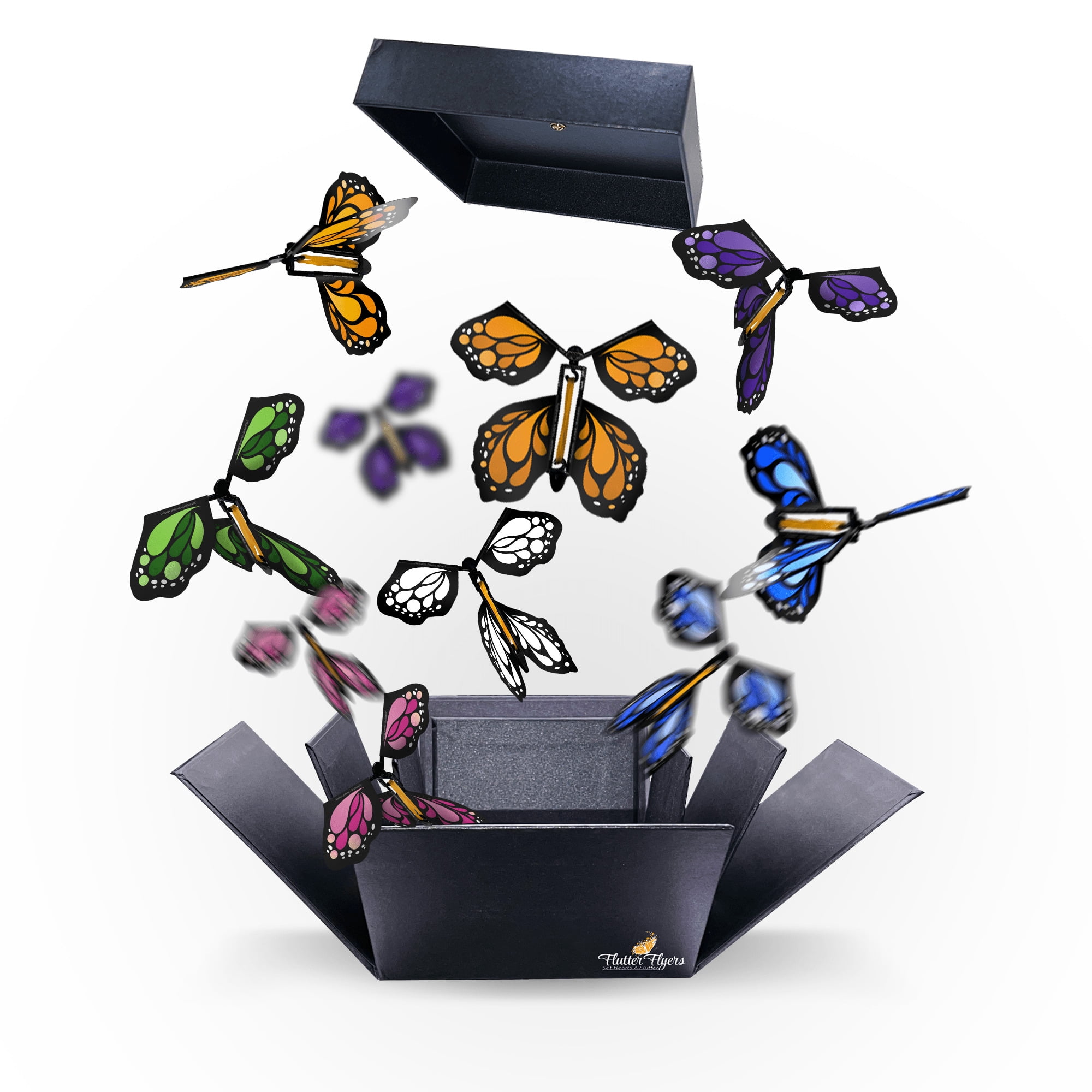 Exploding Box With Butterflies FlutterBox I DIY Butterfly Explosion Box Kit - Walmart.com