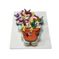 thumbnail image 1 of Fluttering Floral Cupcake Cake, 1 of 1