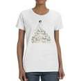 thumbnail image 1 of Fluttering Gown Ii. T-Shirt Women -Annie Warren Designs, Female XX-Large, 1 of 4