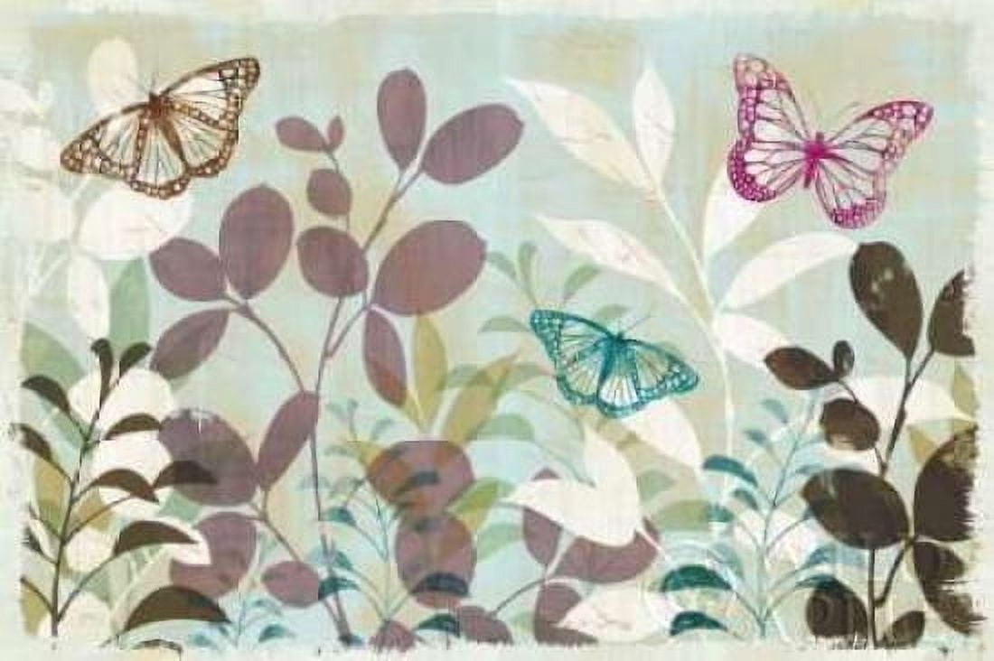 Fluttering III Canvas Art - Wild Apple Portfolio (24 x 36)