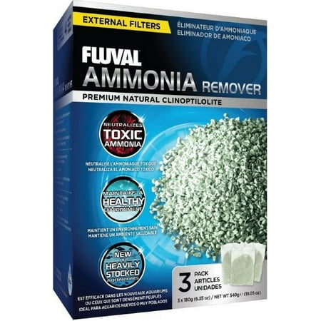 Fluval Ammonia Remover 540g 3x180g-19oz
