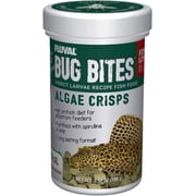 Fluval Bug Bites Algae Crisps: Premium Bottom Feeder Fish Food