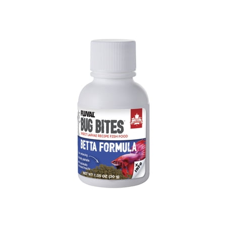 Fluval Bug Bites Betta Granules with Shrimp 1.05 oz