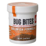 Fluval Bug Bites Goldfish Formula Granules for Small-Medium Fish [Aquarium, Foods Flake (Goldfish)] 1.59 oz