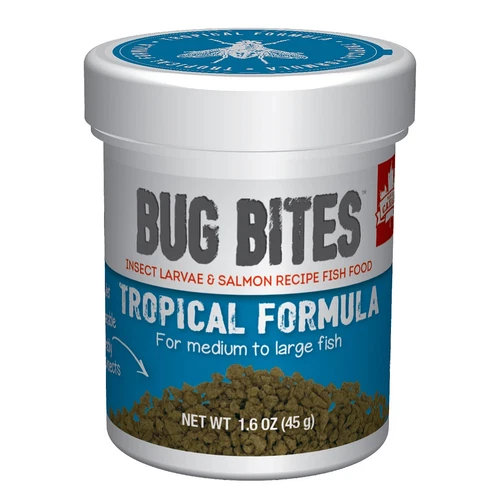 Fluval Bug Bites Tropical Fish Large Granules