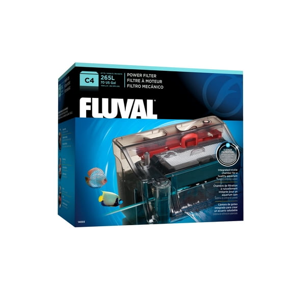 Fluval C4 Power Filter, 5 Stage Filtration