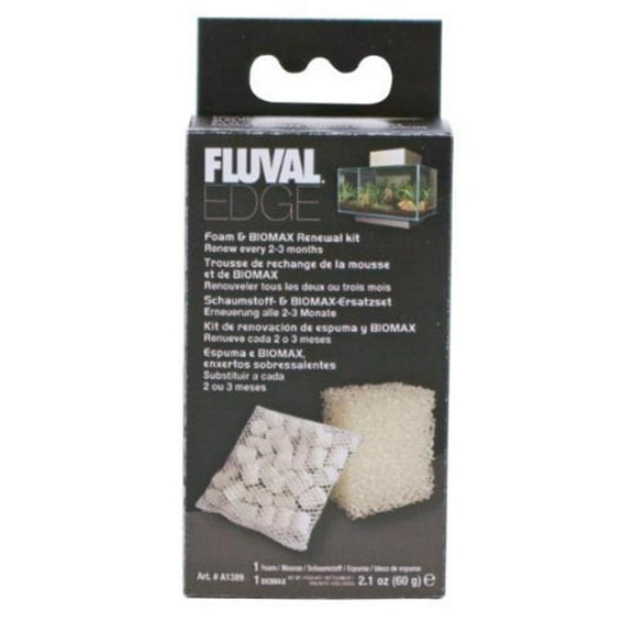 Fluval Edge Foam & BIOMAX renewal kit