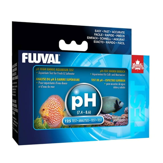 Fluval High Range PH Test Kit 7.4-8.6 PH