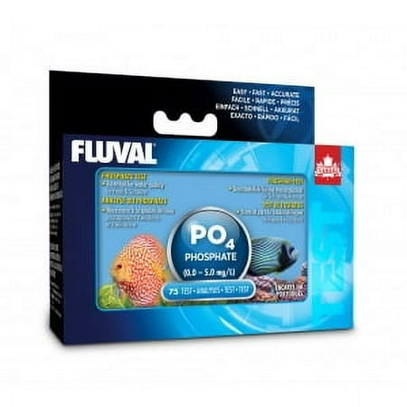 Fluval Phosphate Test Kit for Fresh & Saltwater (Includes 75 Tests)