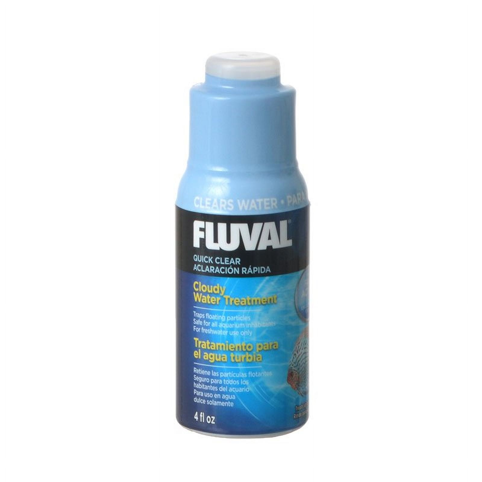 Fluval Quick Clear Cloudy Water Treatment for Aquariums 4 oz