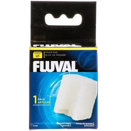 Fluval U-Sereis Underwater Filter Foam Pads, Foam Pad For U1 Filter (1 Pack)