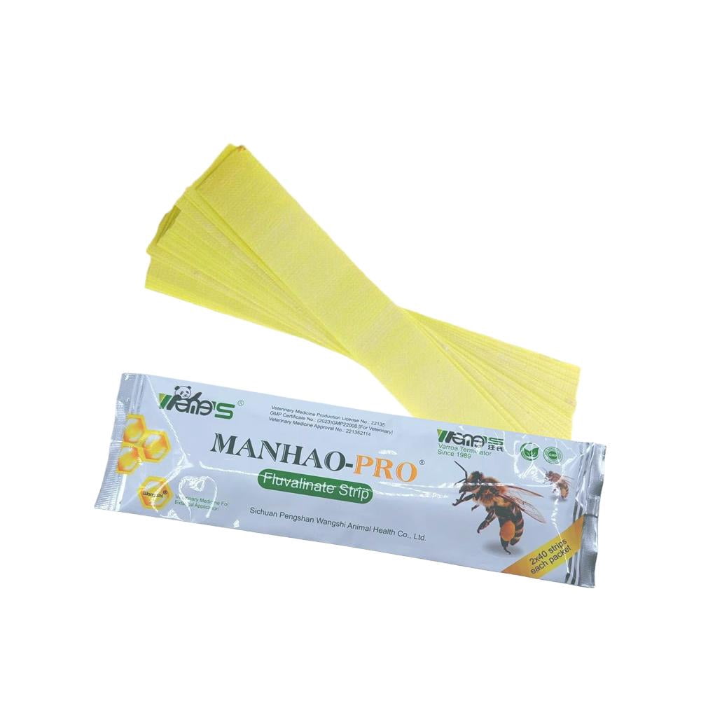 FluvalinateStrips Beekeeping Tools Bee Mite Varroa Mites