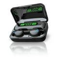 thumbnail image 1 of Flux 7 TWS Earbuds W/ Wireless Charging Case & Power Bank - Black, 1 of 1
