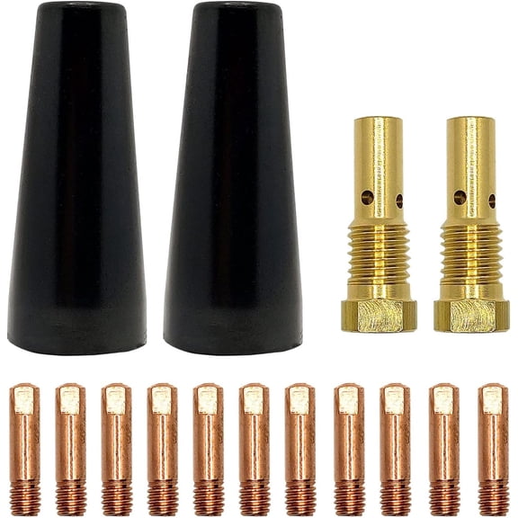 Flux Core Welder Nozzle Tips .030", For MIG Gasless Welding | Compatible with Lincoln, Century FC90/80GL, Chicago Electric, Titanium Easy Flux, Yeswelder, Forney Easy Weld, Innershield
