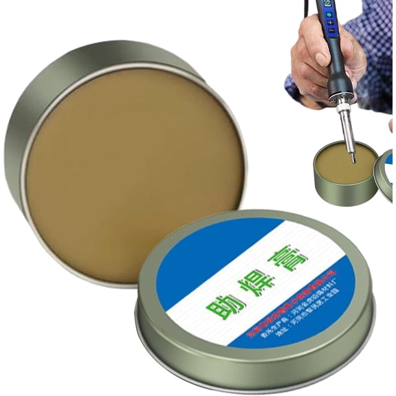 Flux Paste - No Clean Metal Flux Solder Paste,Mechanic Welding Cream,for Electrical Plumbing Circuit Board Computer Adults Chip LED Phone PCB