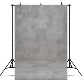 Fluzimir 8x10ft Grey Abstract Professional Photography Backdrop For Portrait Photo Props Booth Background Photoshoot Studio With Polyester Fabric Roller Pocket On Top(No stand)