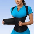 thumbnail image 1 of Flwxobe| Nylon Postpartum Waist Trainer for Women, U-Shape Slimming Corset Vest with Breathable Mesh, Control Body Shaper for Workout(XS), 1 of 6
