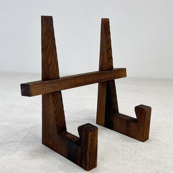 Flwxobe|Wooden Holder, Natural Opulent decorative Stand for Kitchen Counter, Multifunctional Display, Kitchen Counter Decor - Brown