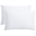 thumbnail image 1 of Flxxie 1800 Count Double Brushed Microfiber Envelope Pillowcases Set of 2, King, 20" x 40", White, 1 of 6