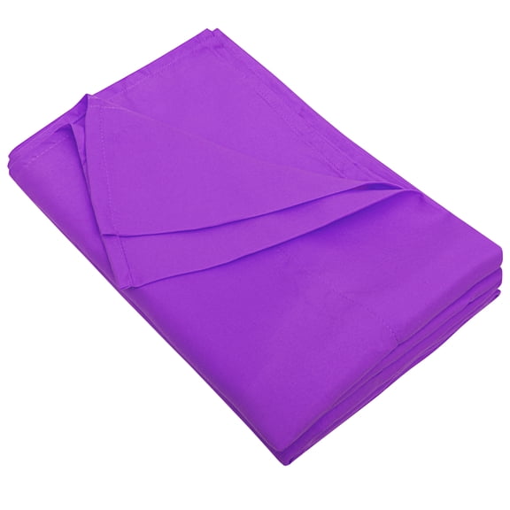 Flxxie 1800 Count Soft Brushed Microfiber Flat Sheet, Shrinkage, Fade Resistant Bedding Top Sheet, Easy Care, Purple, California King, 102"x108" with 4" hem