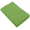 thumbnail image 1 of Flxxie 1800 Count Soft Brushed Microfiber Flat Sheet, Shrinkage, Fade Resistant Bedding Top Sheet, Easy Care, Sage Green, King, 102"x105" with 4" hem, 1 of 6