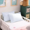 thumbnail image 1 of Flxxie 500 Count Egyptian Cotton Toddler Pillowcases, Ultra soft Travel Pillow Covers with Envelope Closure for Boys and Girls, White, 13" x 18", 2 Pack, 1 of 6