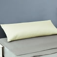 thumbnail image 1 of Flxxie 500 Thread Count 100% Egyptian Cotton Body Pillowcase, Ultra Soft Breathble Full Body Pillow Cover with Envelope Closure for Adults, 20"x54", Ivory, 1 of 5
