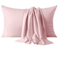 thumbnail image 1 of Flxxie Queen Pillowcases 2 Pack 100% Egyptian Cotton 20x30 Pink Envelope Soft, 1 of 7