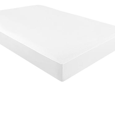 Flxxie Cotton Terry Towel Twin Extra Long Waterproof Mattress Protector 39" x 80" with 14" Pocket Fitted Sheet