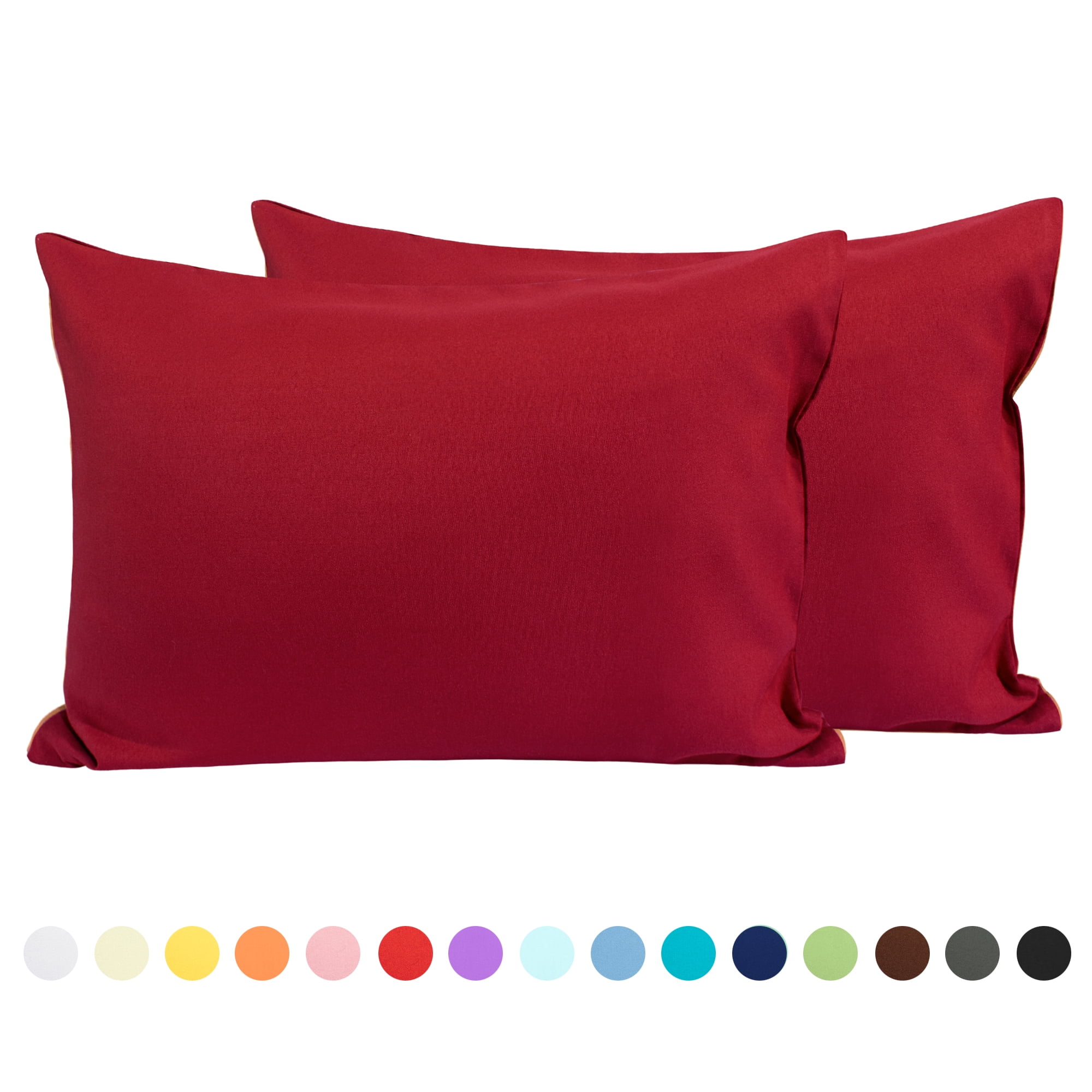 Flxxie Microfiber Toddler Pillowcases with Zipper, Ultra Soft Travel